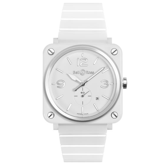 BELL & ROSS Watch Replica BR S WHITE CERAMIC BRS-WH-CES